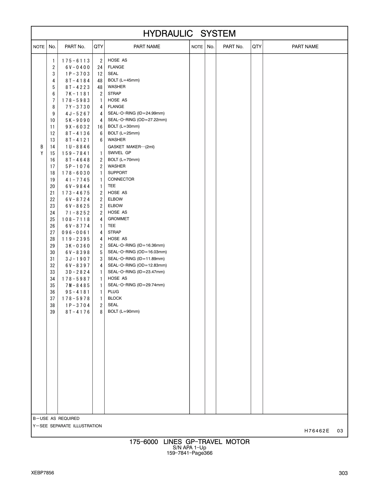 175-6113 - HOSE AS
