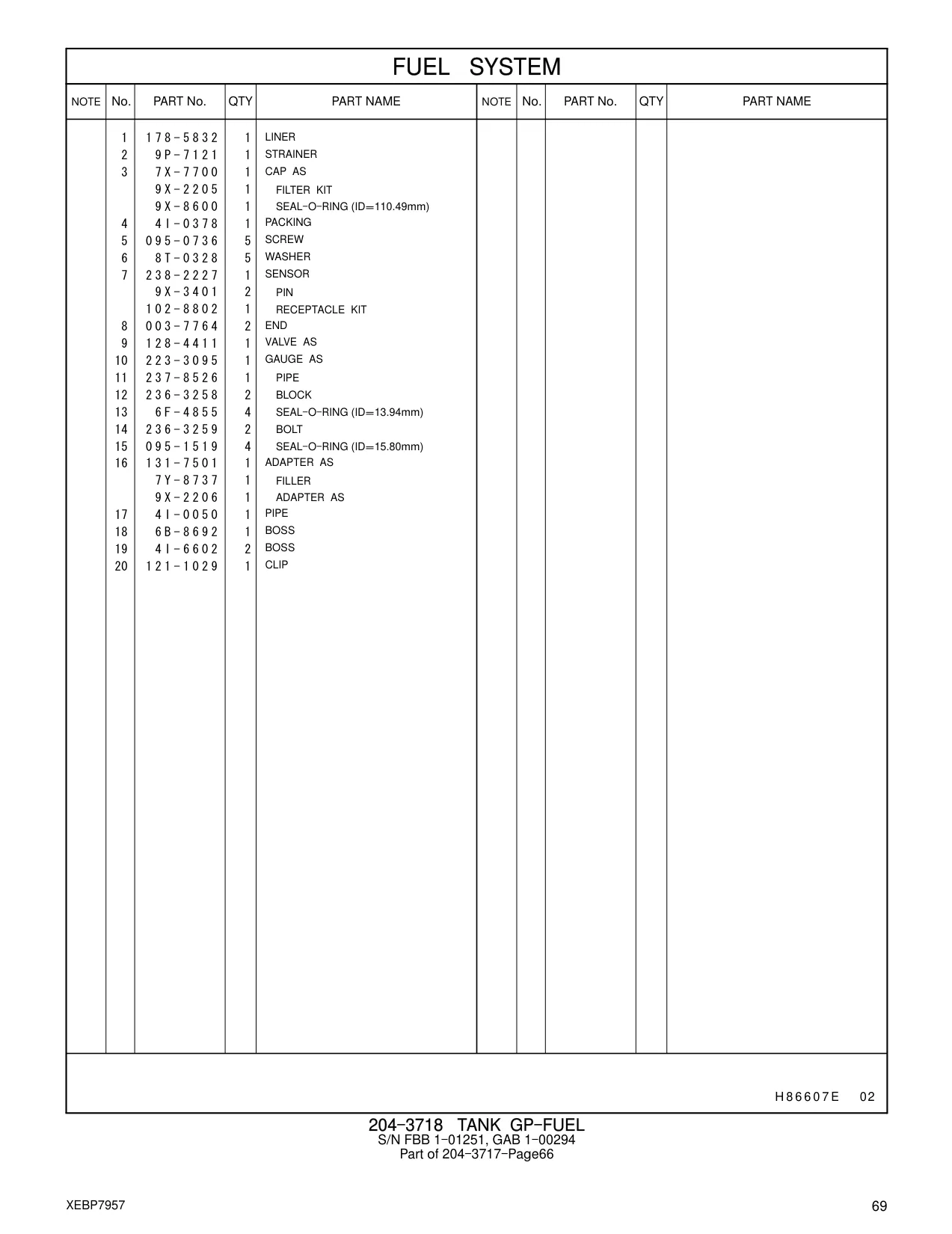 238-2227 - SENSOR