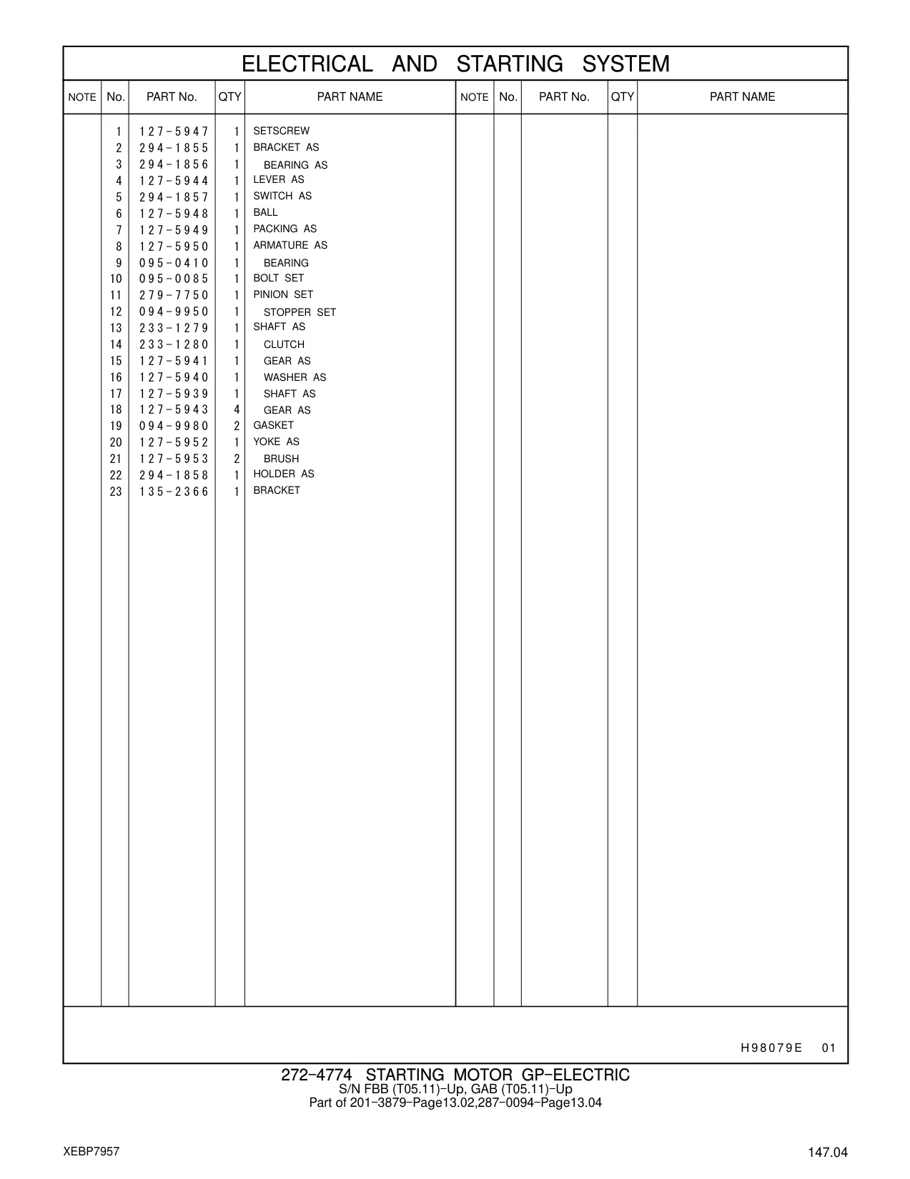 294-1857 - SWITCH AS