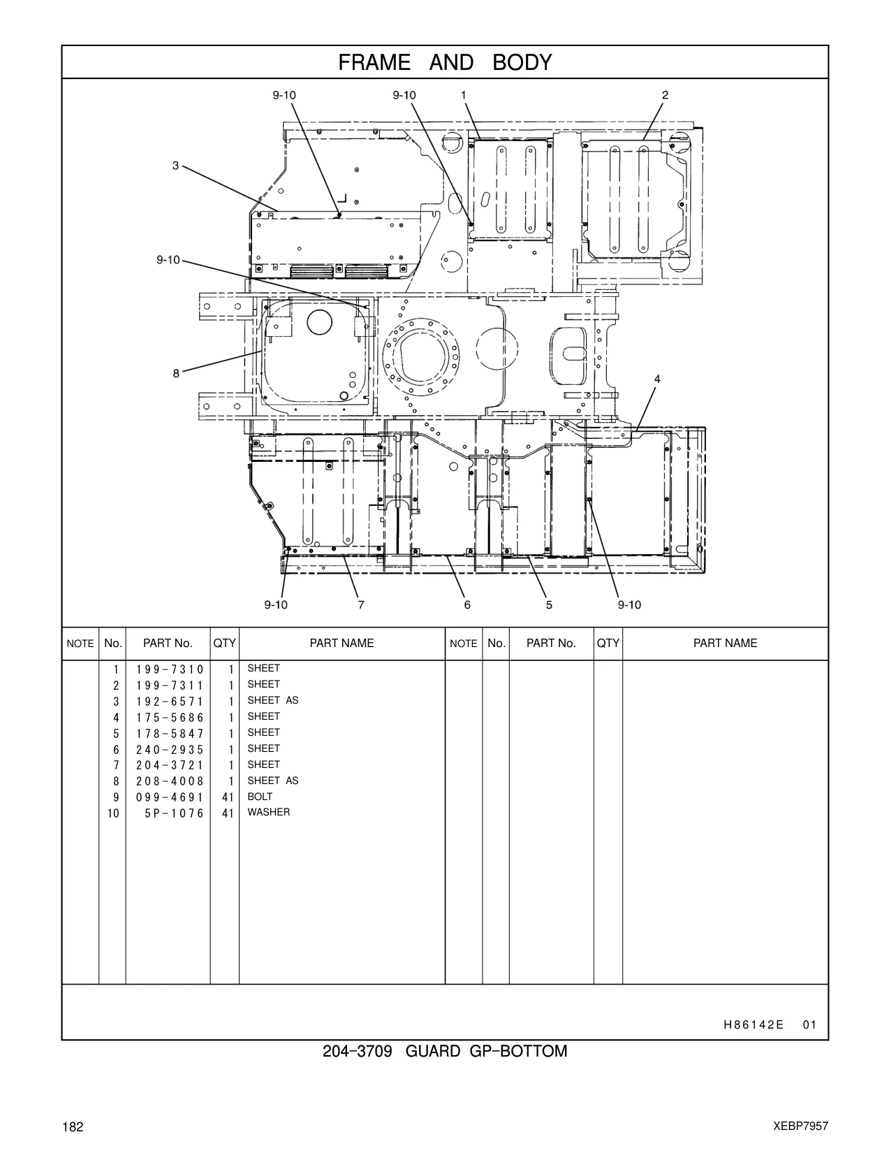 204-3721 - SHEET