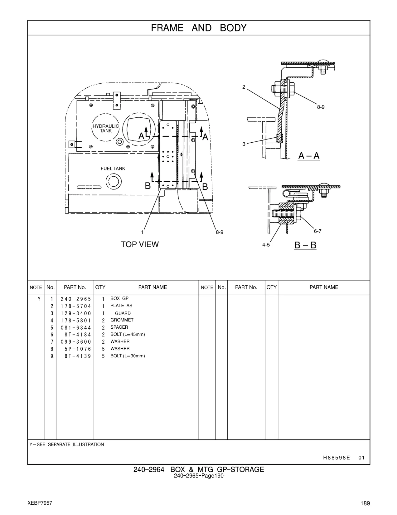 240-2965 - BOX GP