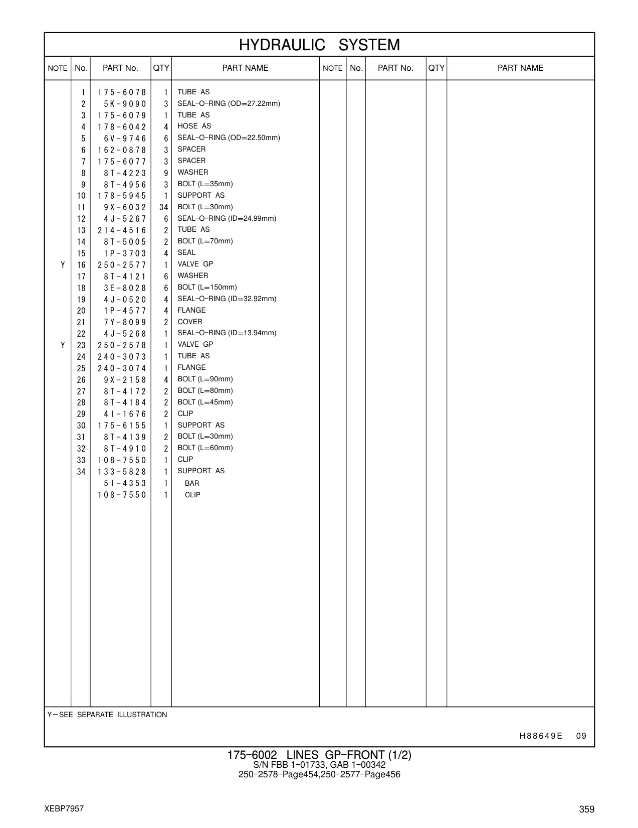 9X-2158 - BOLT (L=90mm)