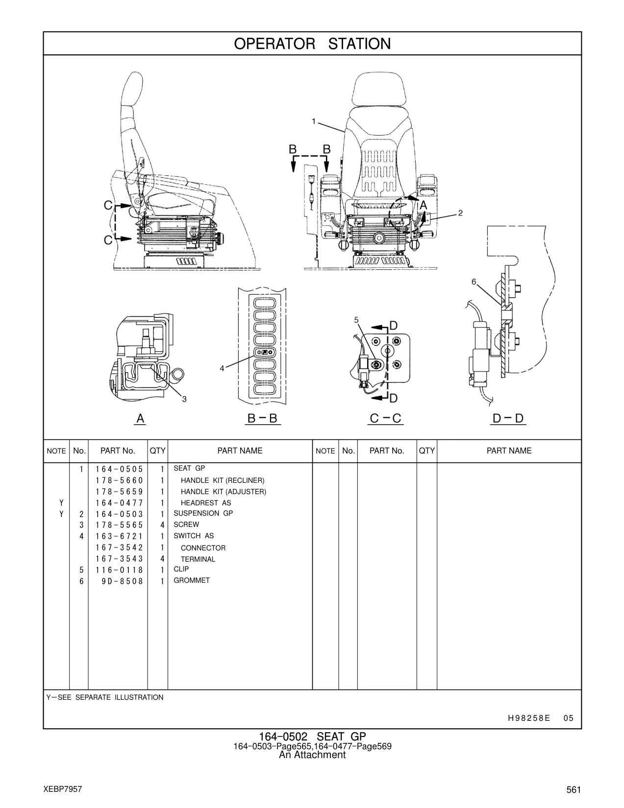 164-0477 - HEADREST AS
