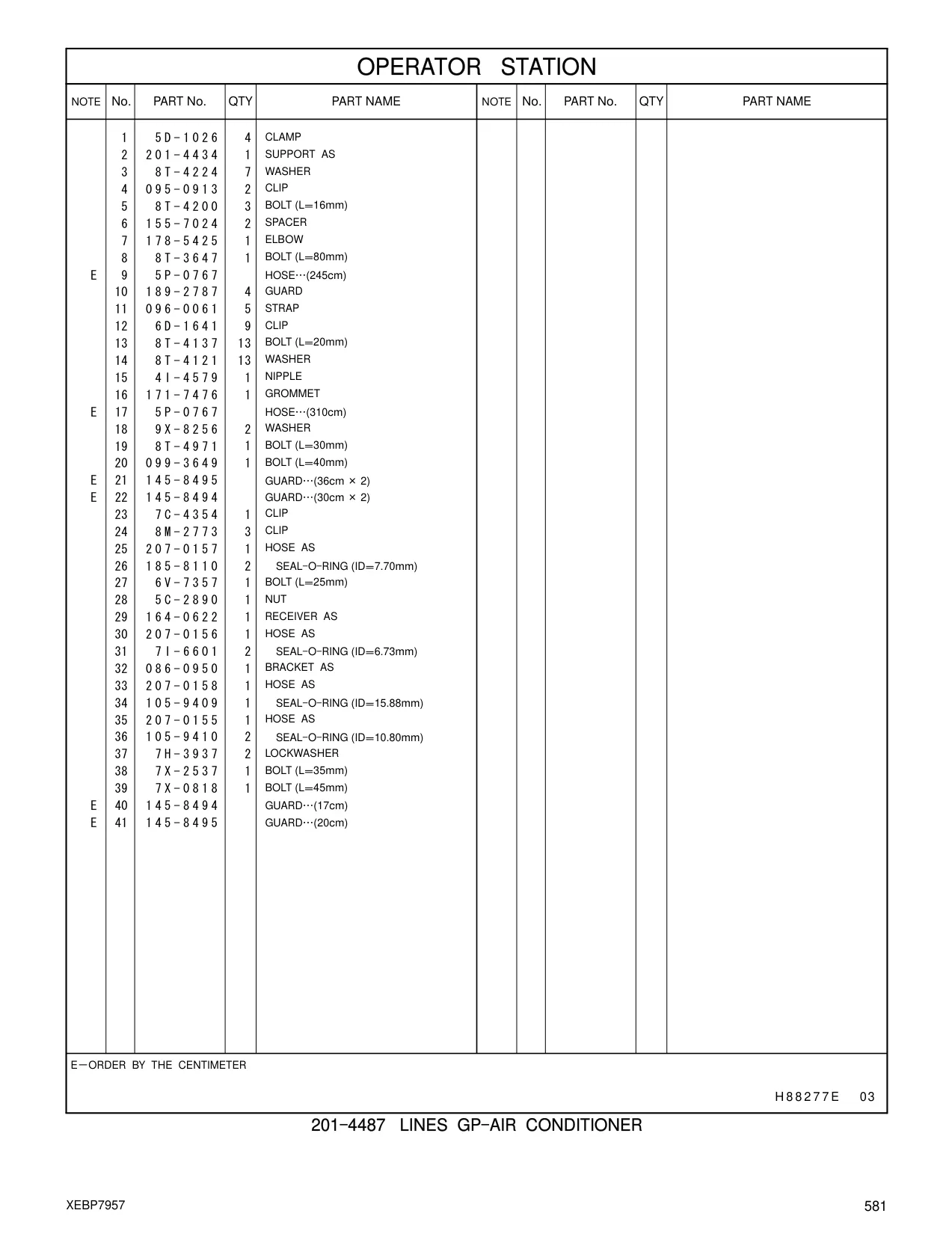 207-0157 - HOSE AS