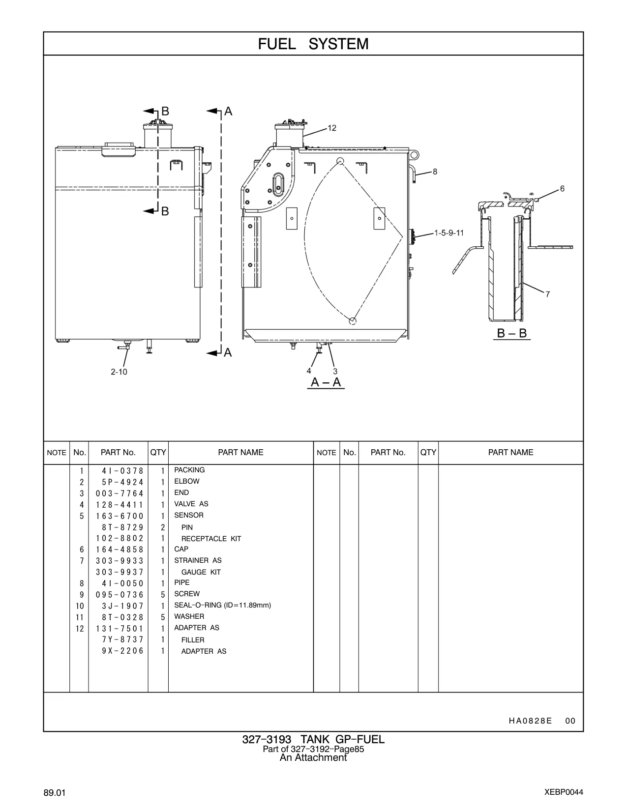 8T-8729 - PIN