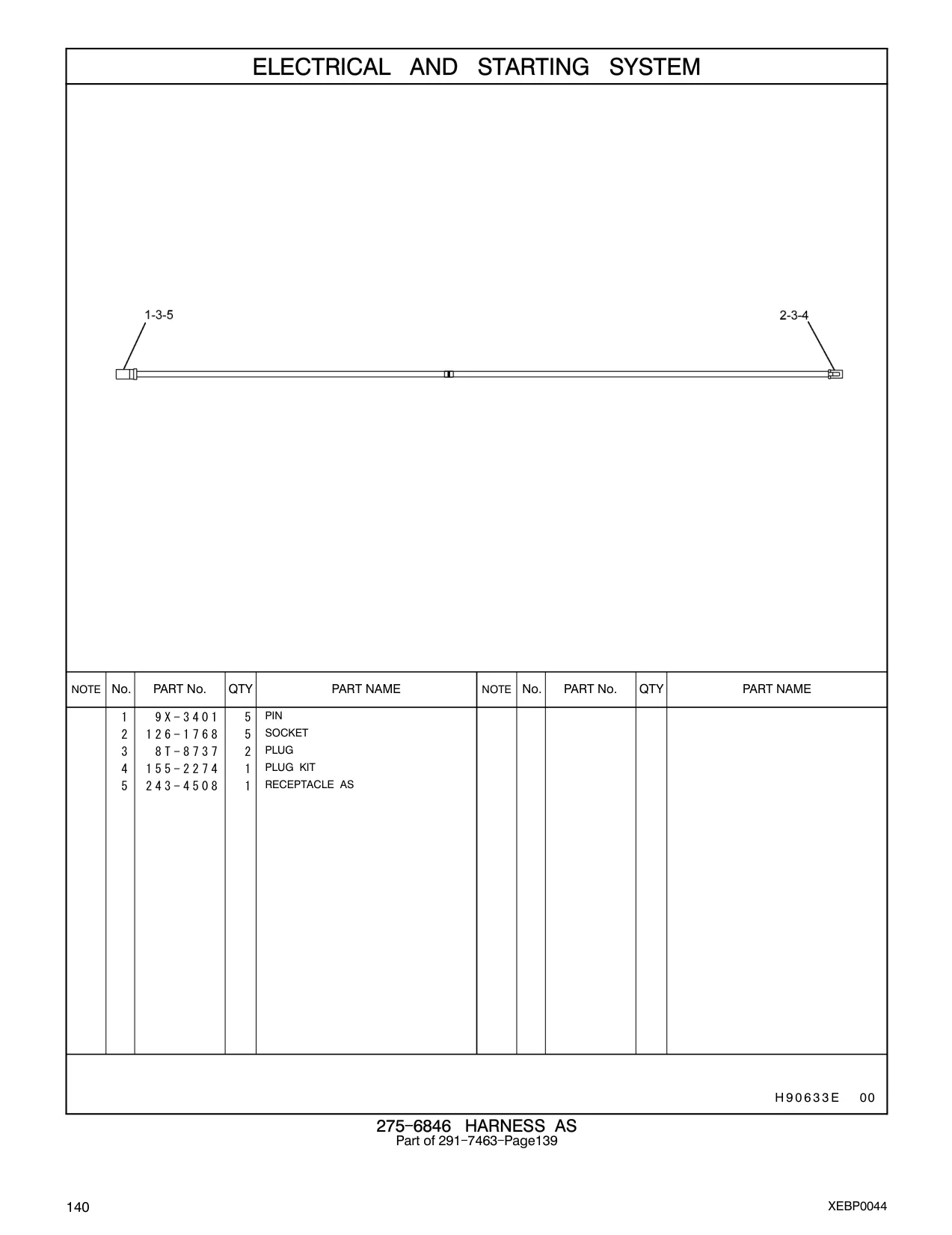 155-2274 - PLUG KIT