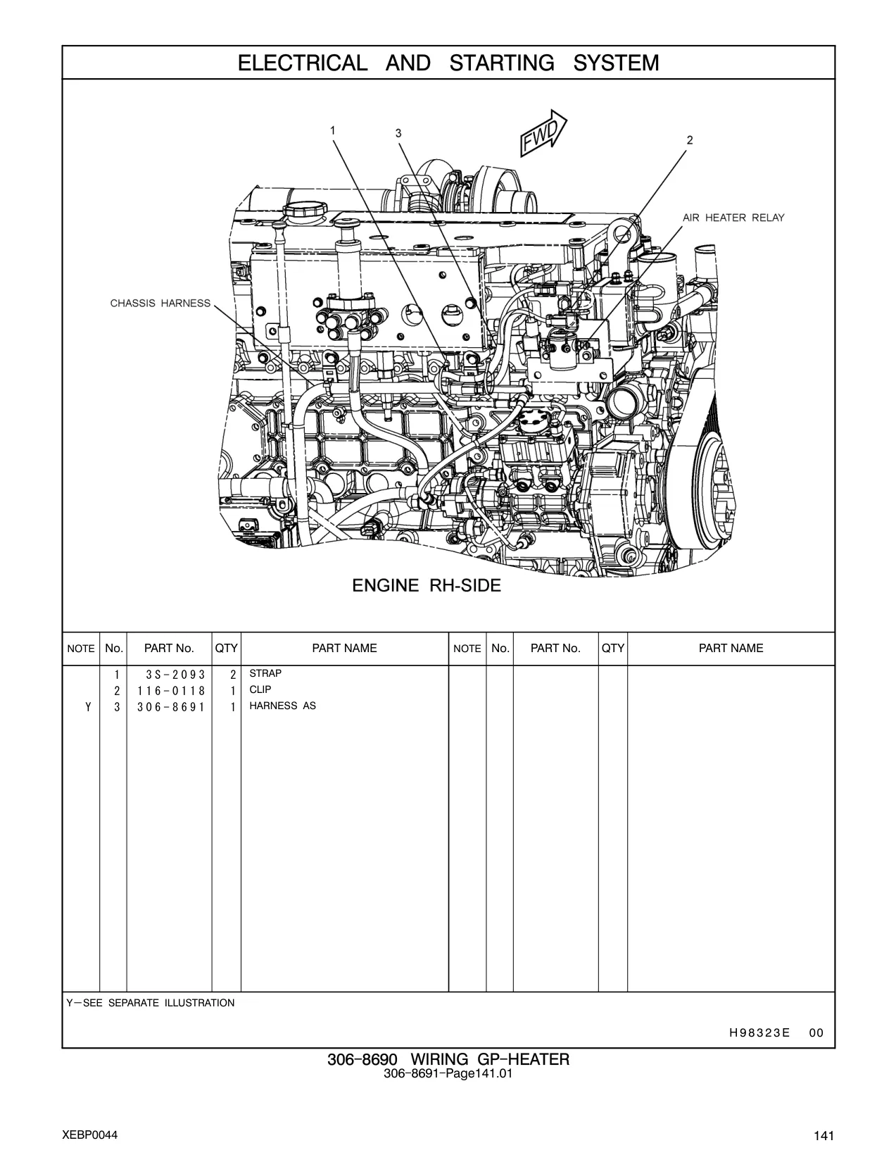 306-8691 - HARNESS AS