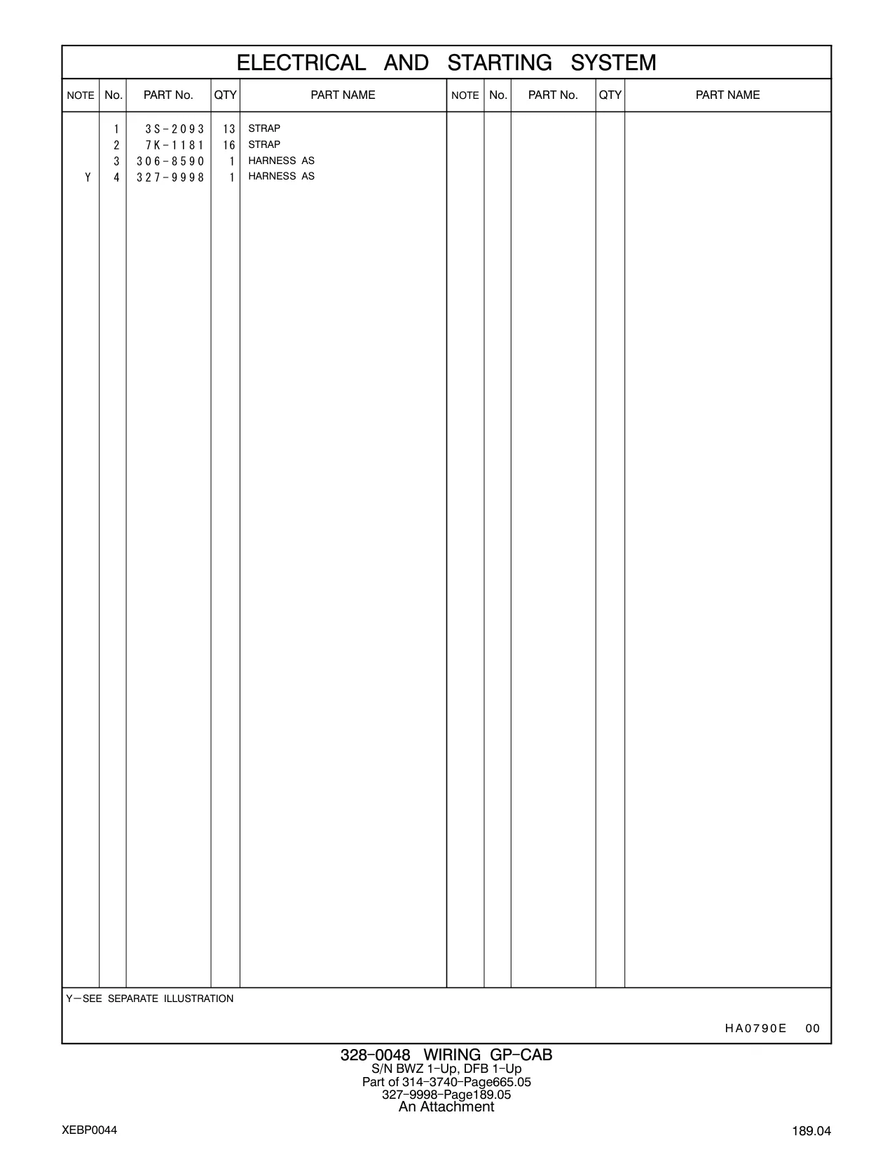 306-8590 - HARNESS AS