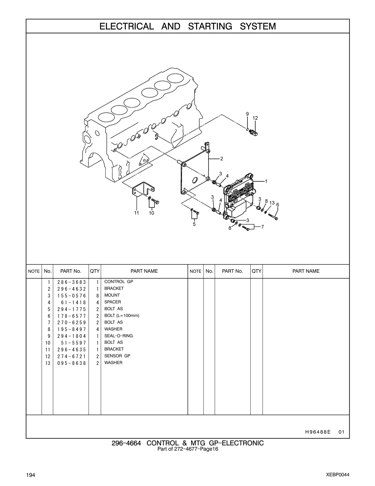 274-6721 - SENSOR GP