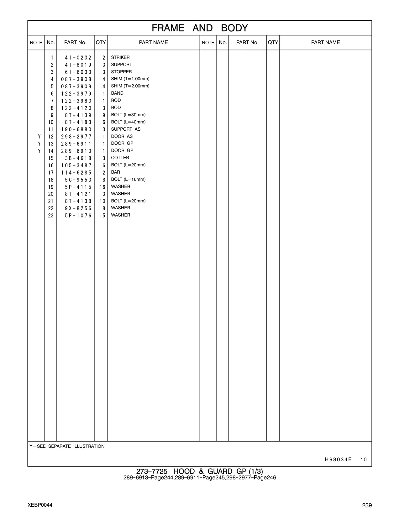 190-6880 - SUPPORT AS
