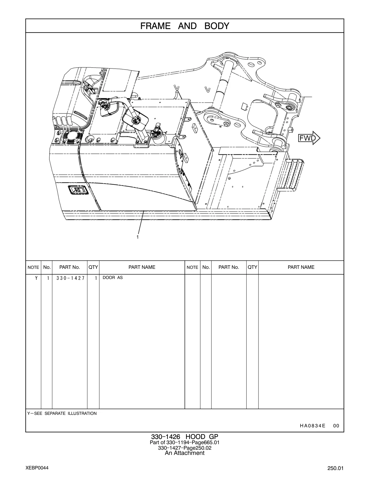 330-1427 - DOOR AS