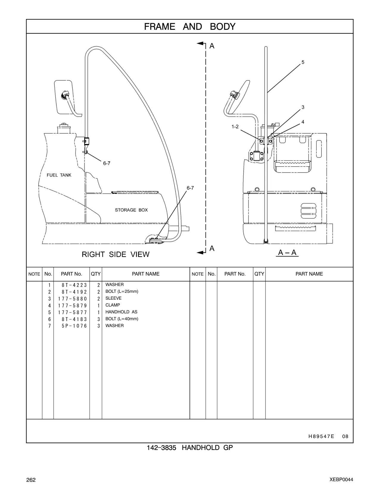 177-5877 - HANDHOLD AS