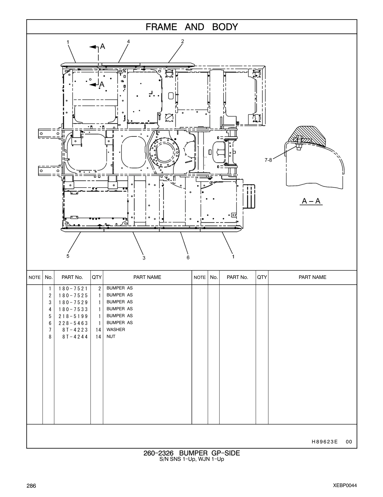 180-7521 - BUMPER AS
