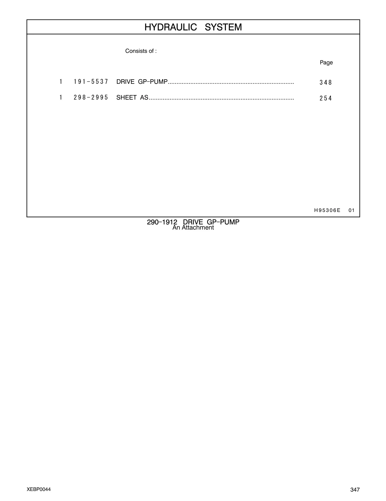 298-2995 - SHEET AS....................................................................................