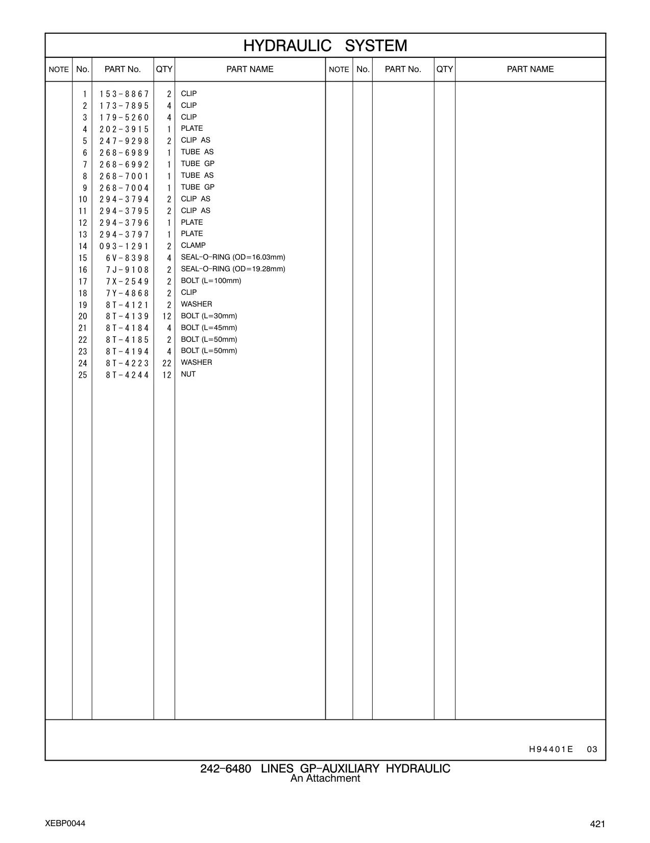 268-6992 - TUBE GP