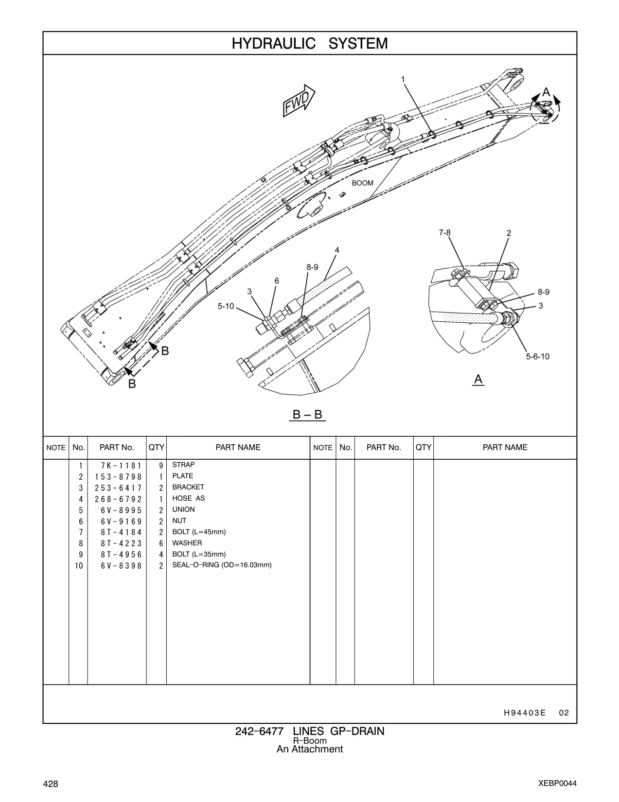 253-6417 - BRACKET