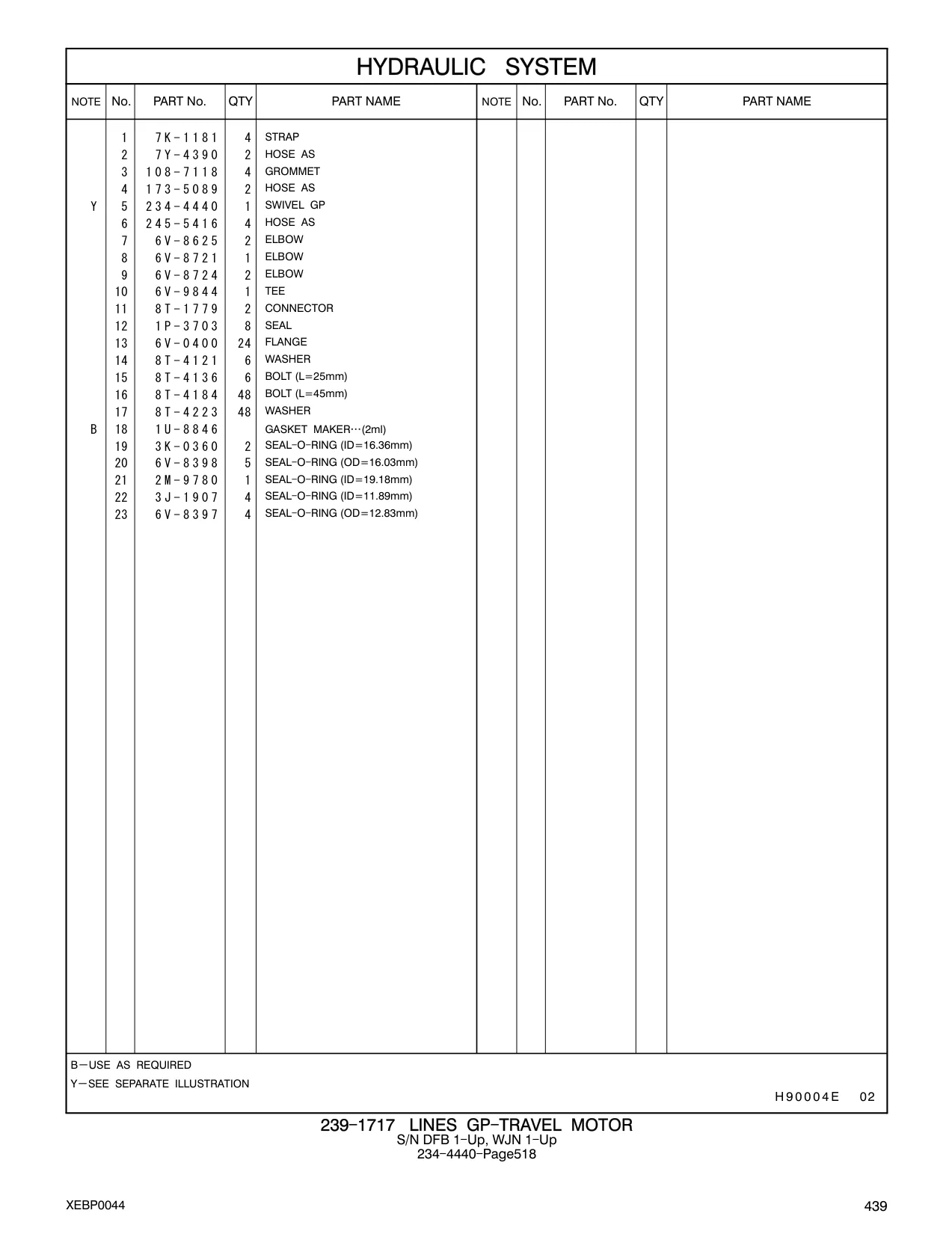 245-5416 - HOSE AS