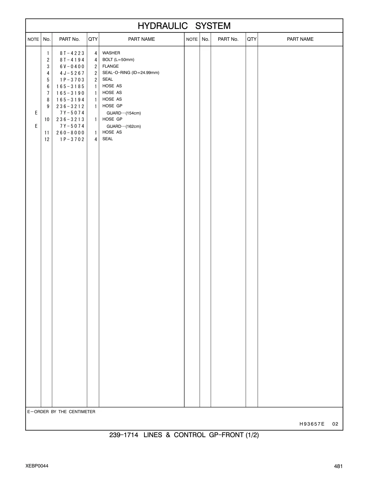 165-3185 - HOSE AS