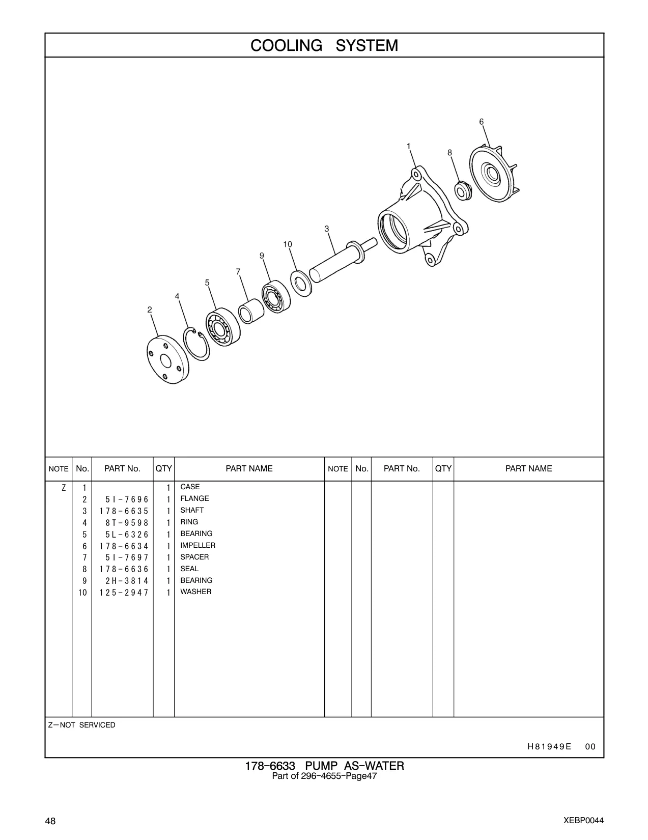 125-2947 - WASHER