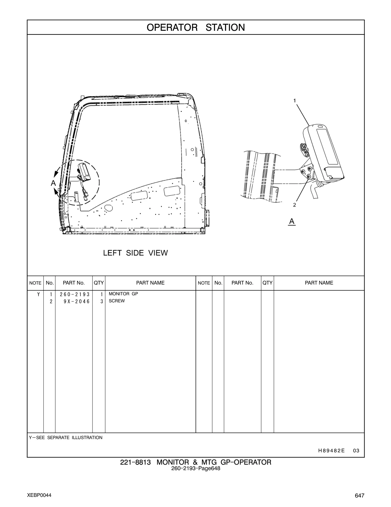 260-2193 - MONITOR GP