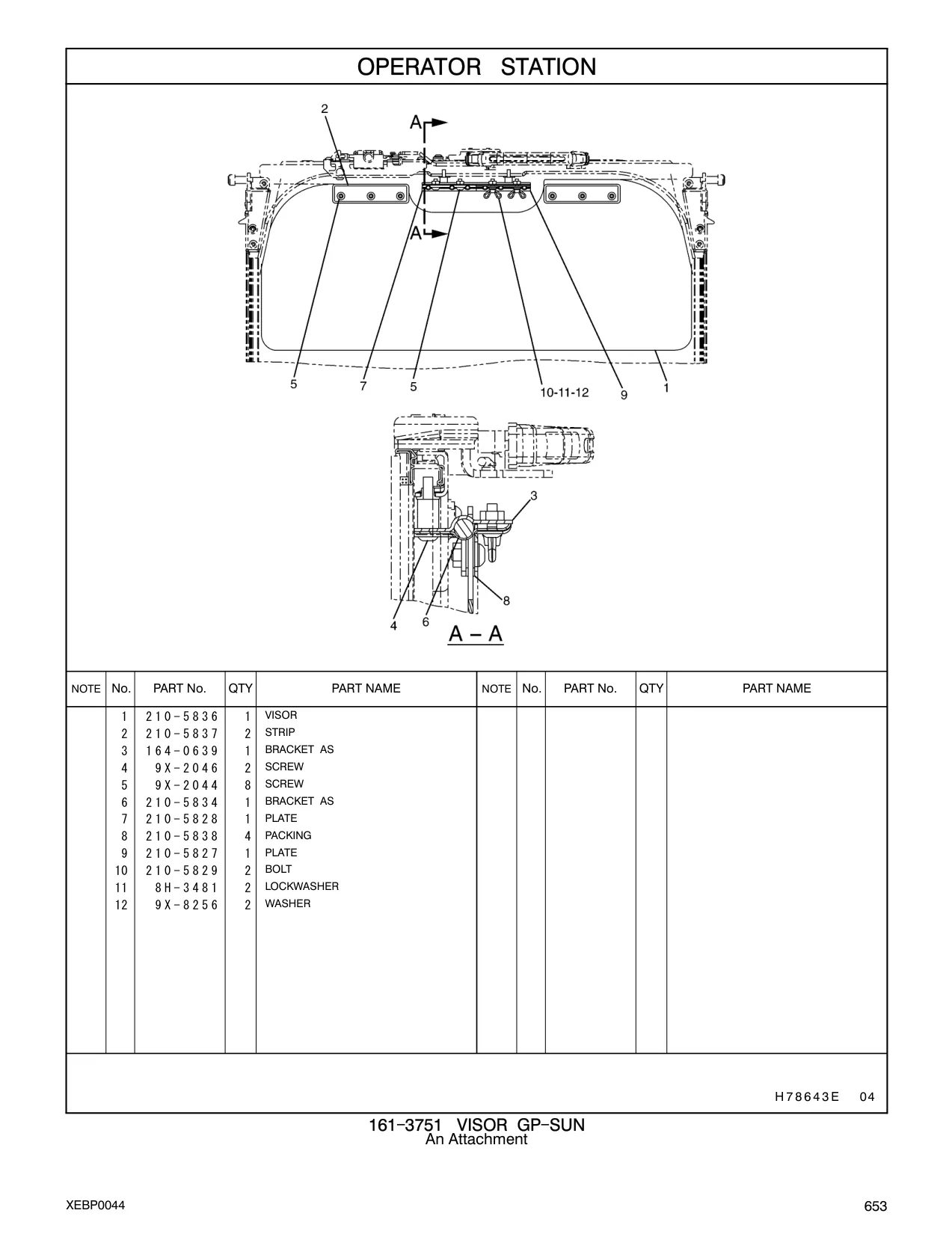 164-0639 - BRACKET AS