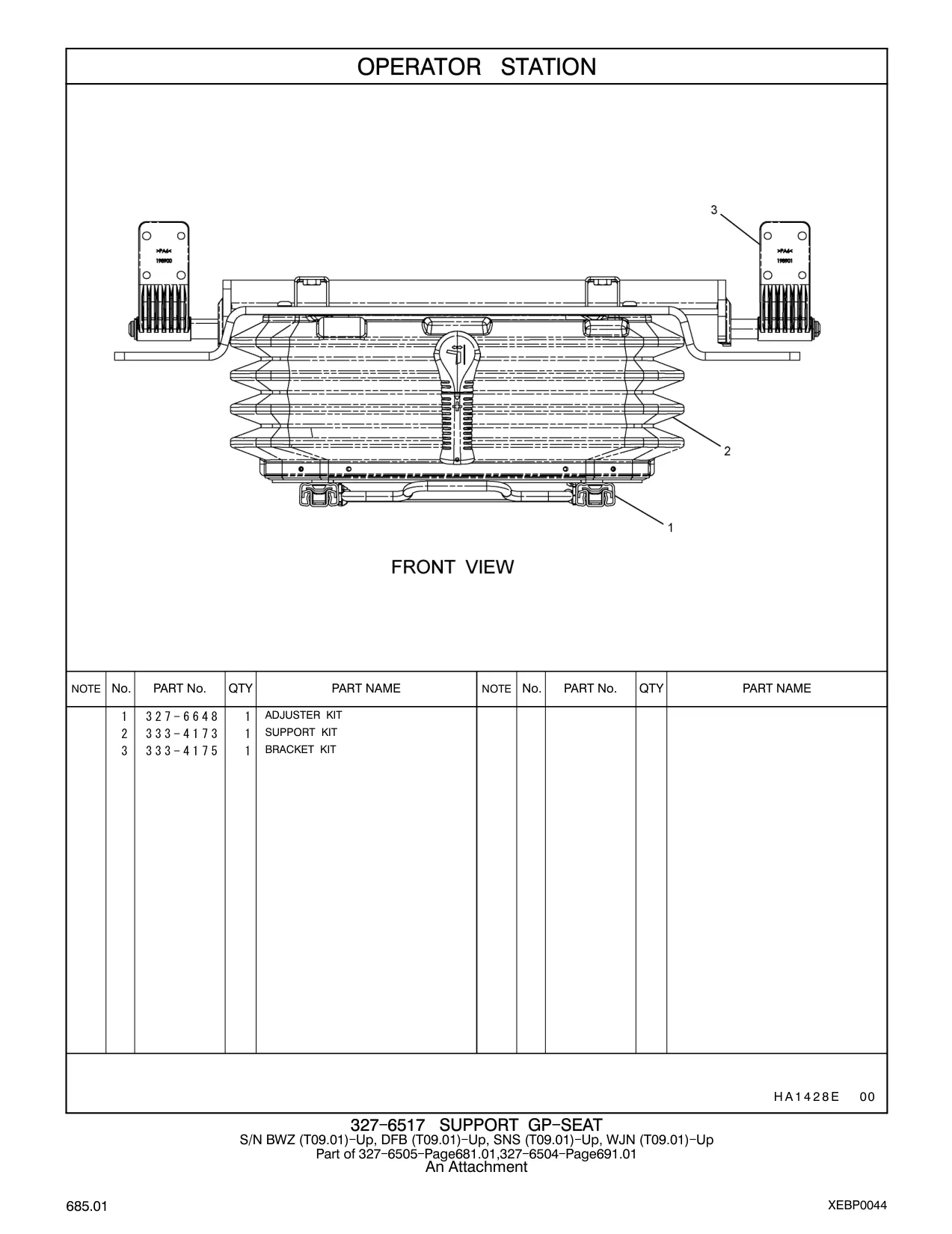 333-4175 - BRACKET KIT
