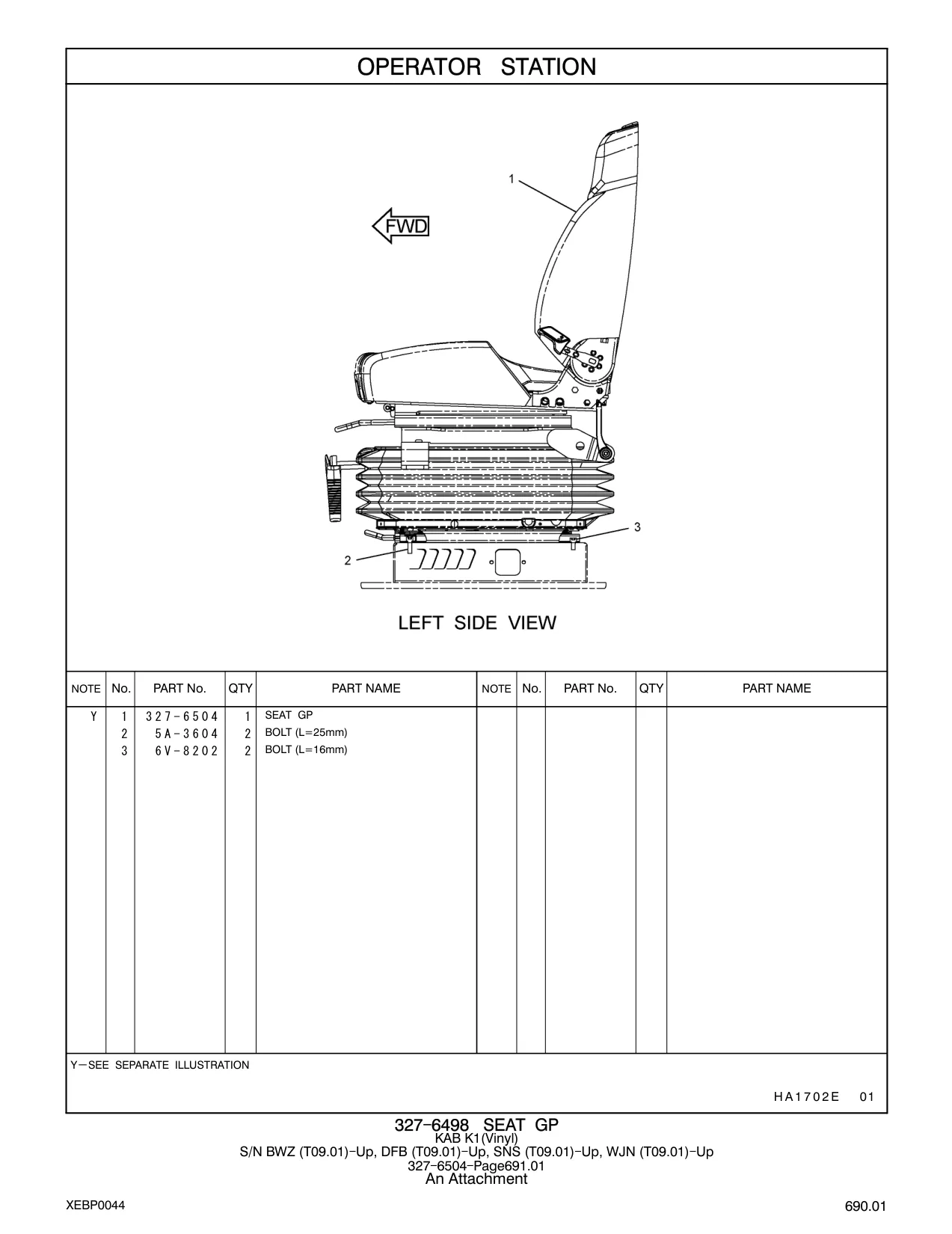 327-6504 - SEAT GP