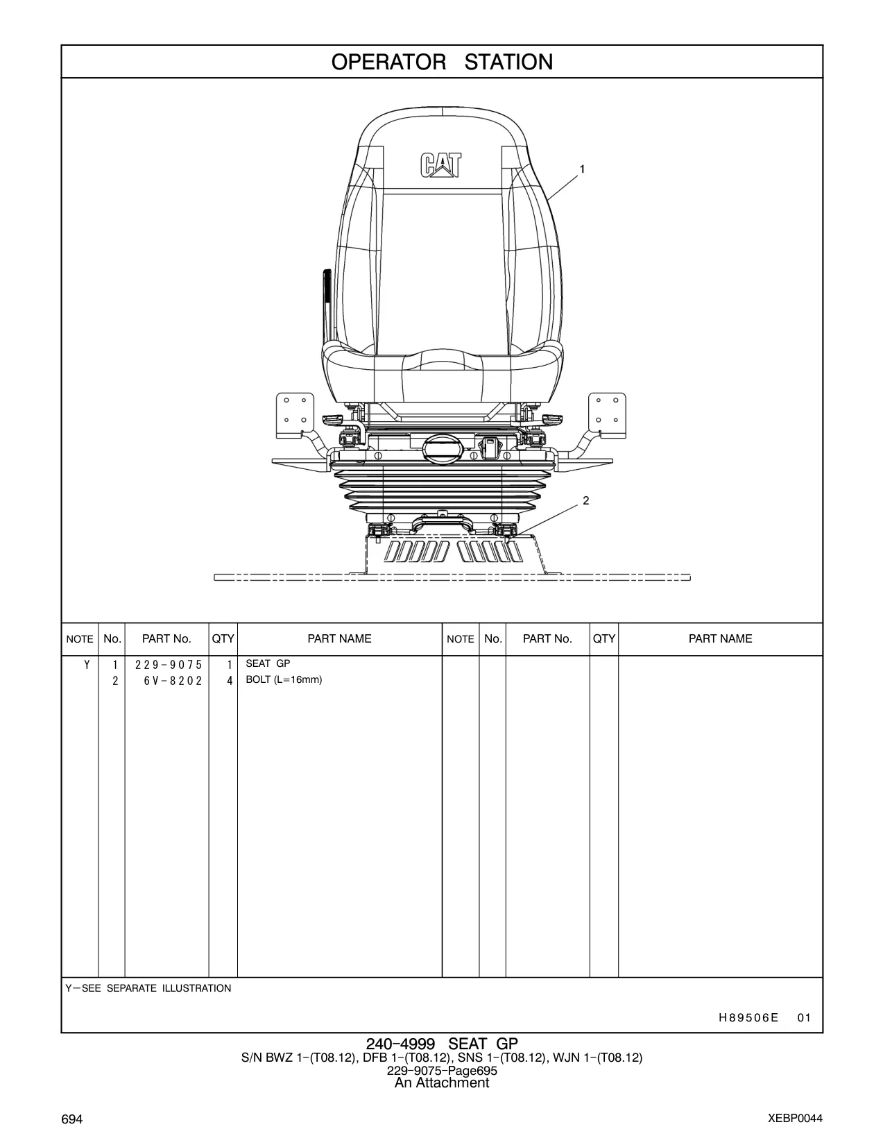229-9075 - SEAT GP