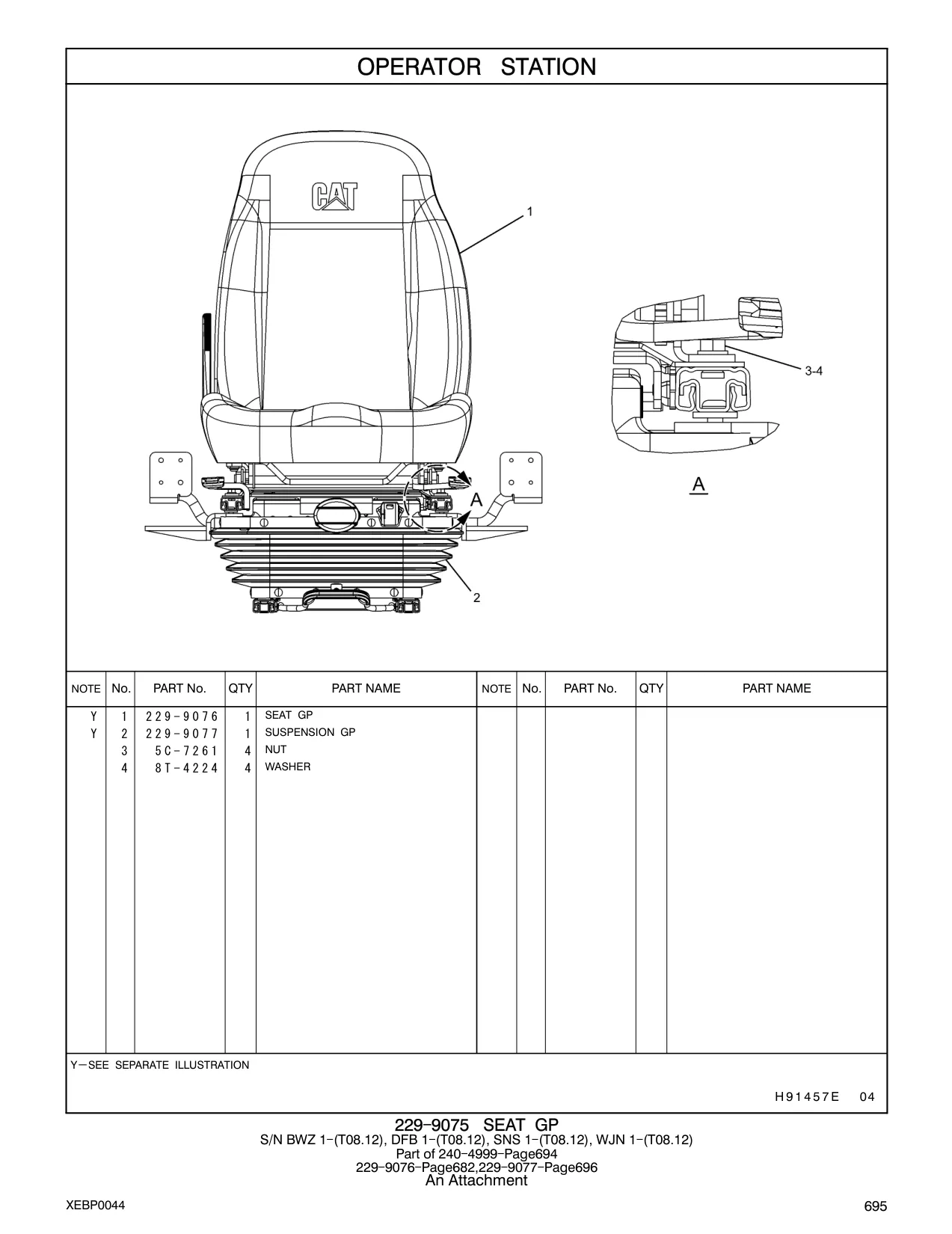 229-9077 - SUSPENSION GP