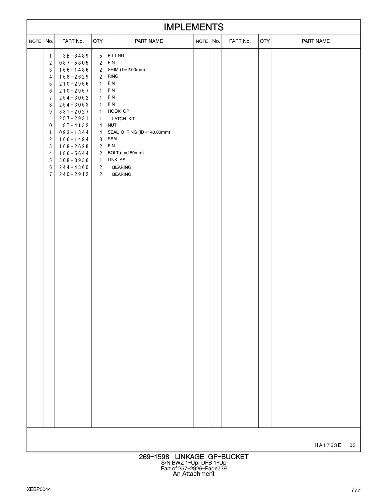331-2027 - HOOK GP
