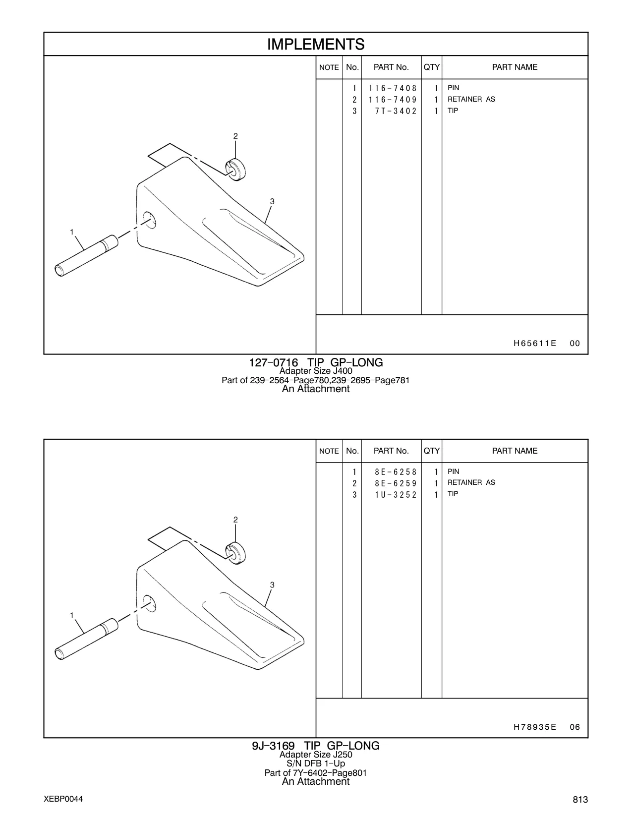 116-7408 - PIN