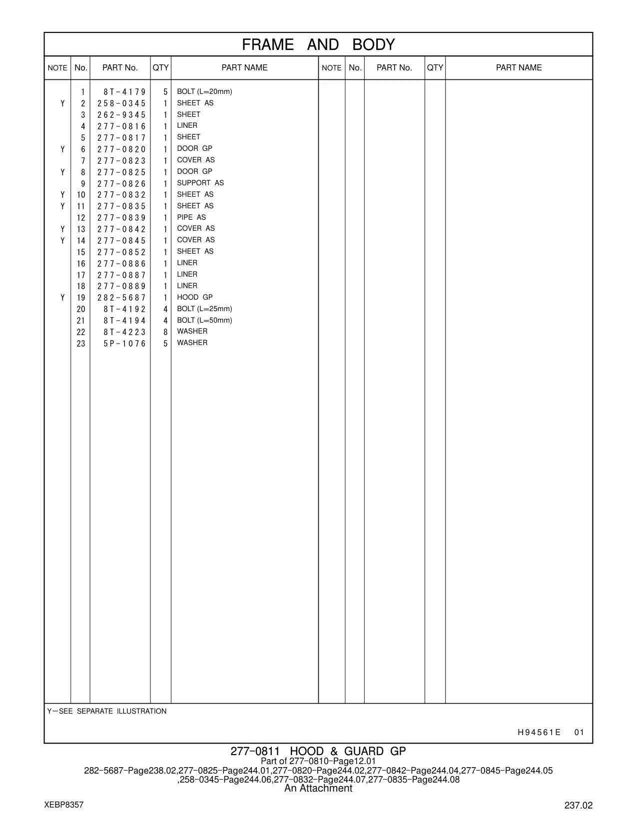 277-0826 - SUPPORT AS