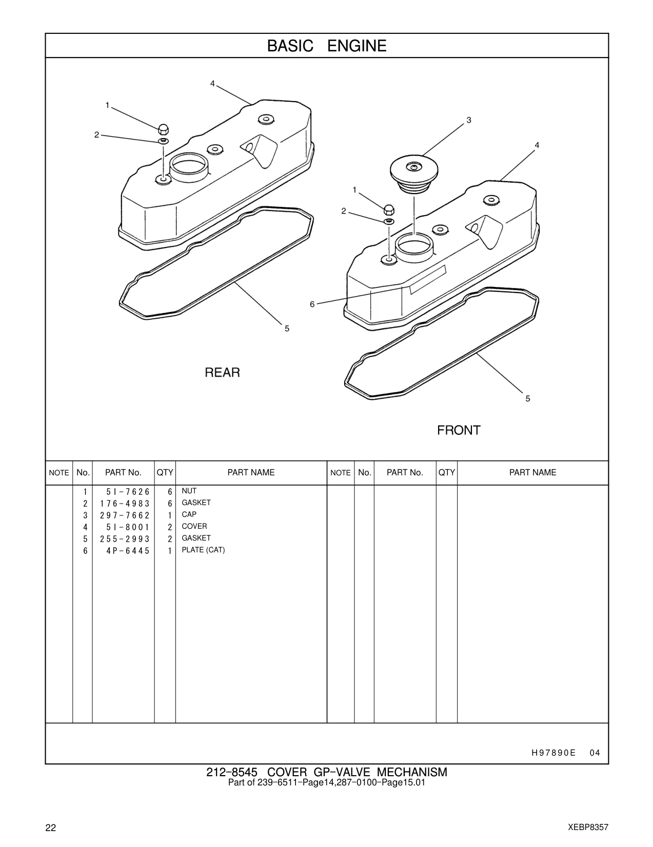 176-4983 - GASKET