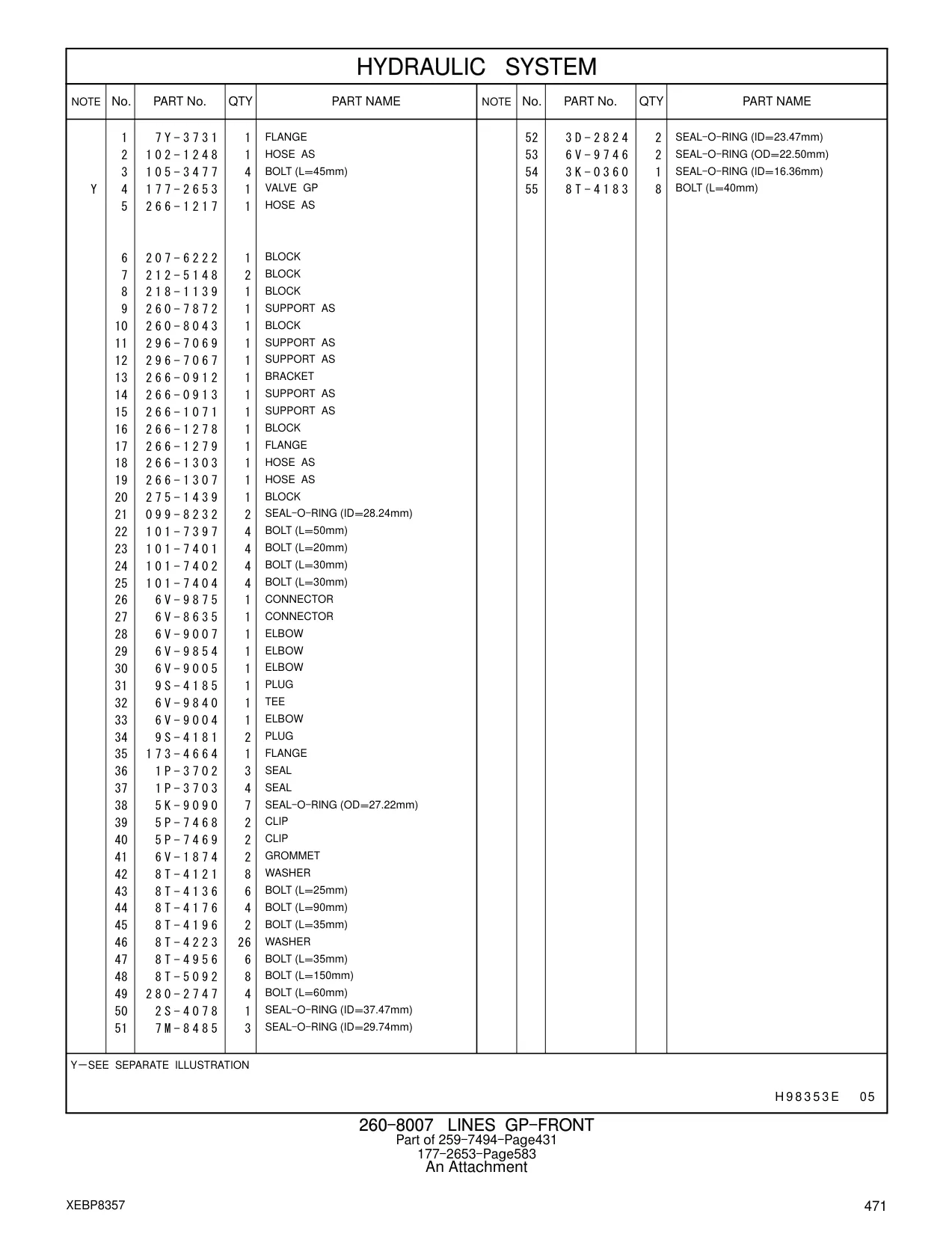 266-1307 - HOSE AS