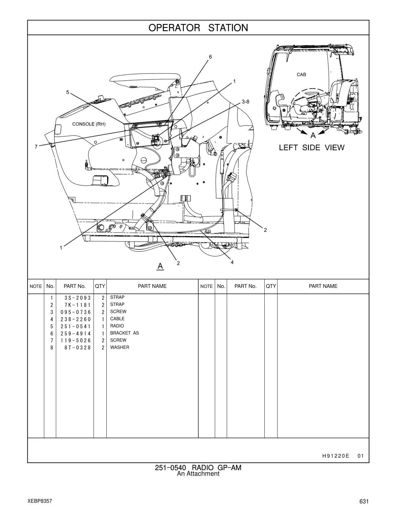 251-0541 - RADIO