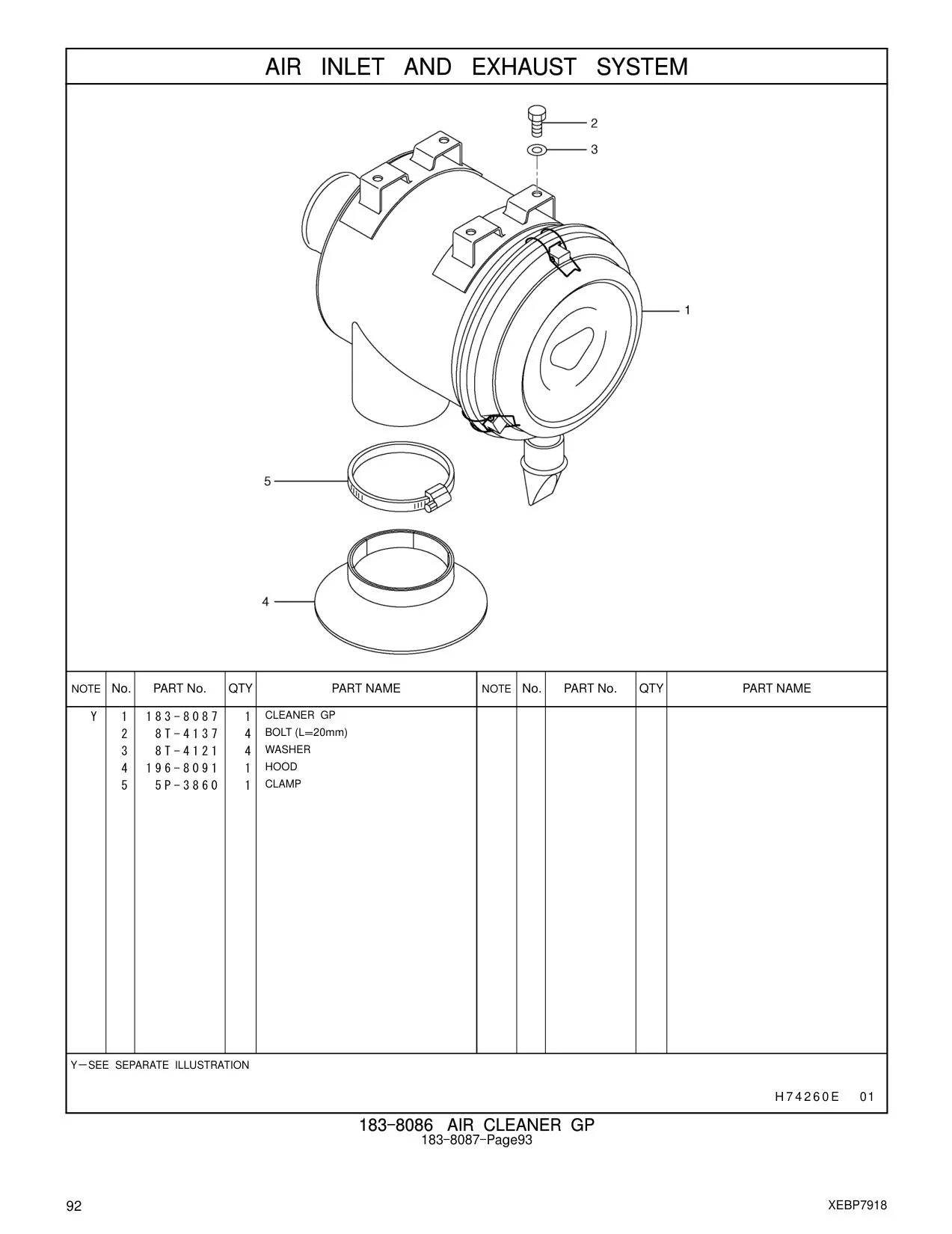 5P-3860 - CLAMP-HOSE