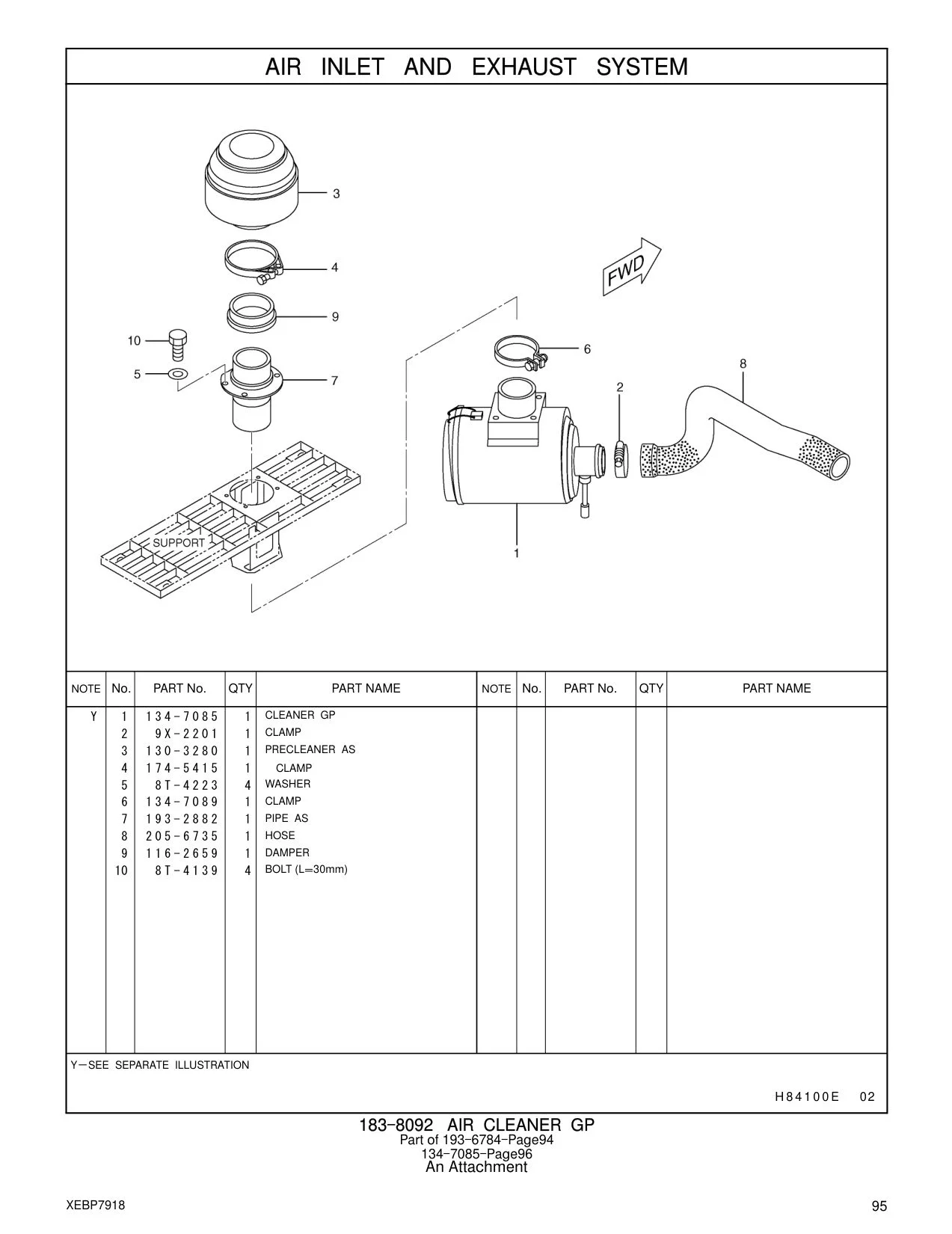 205-6735 - HOSE