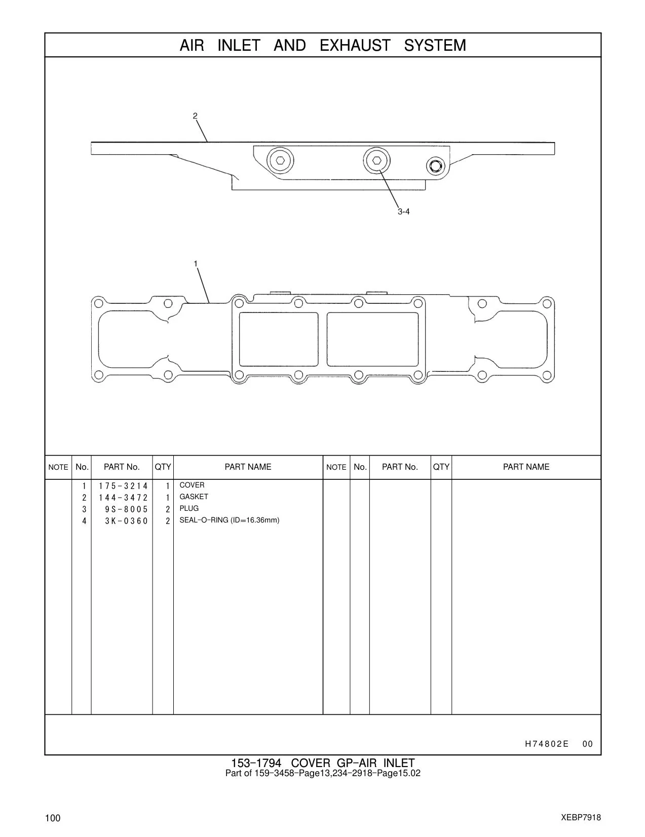 144-3472 - GASKET