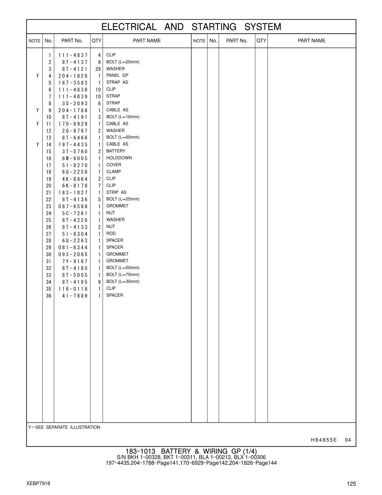 167-3583 - STRAP AS