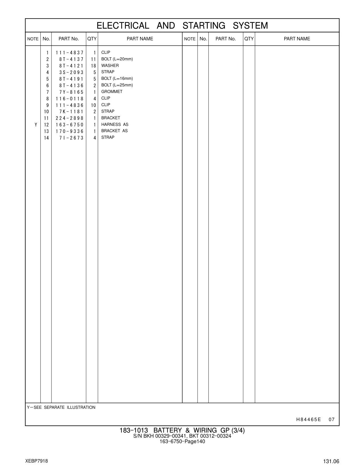 224-2898 - BRACKET