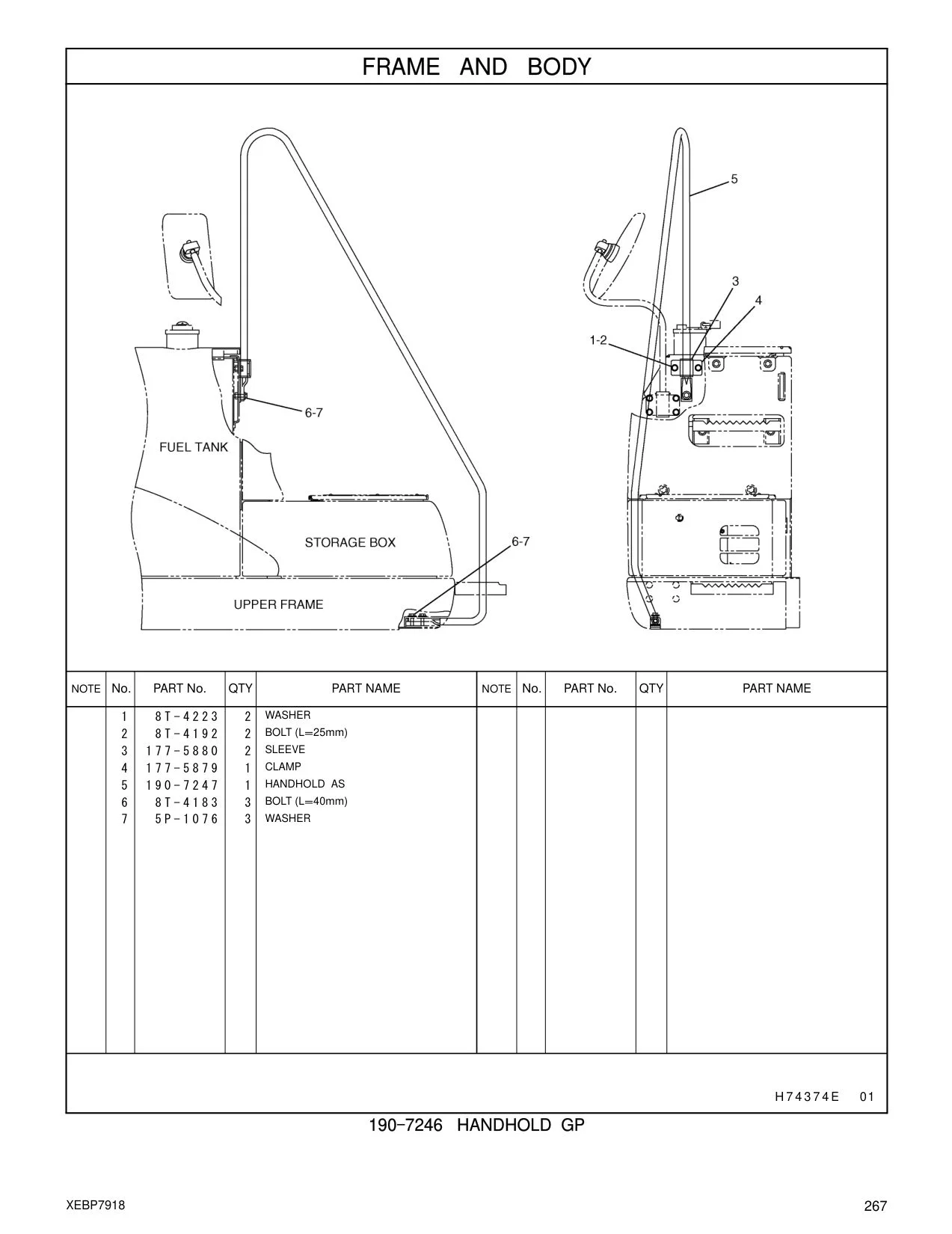177-5879 CLAMP CAT parts manual diagram