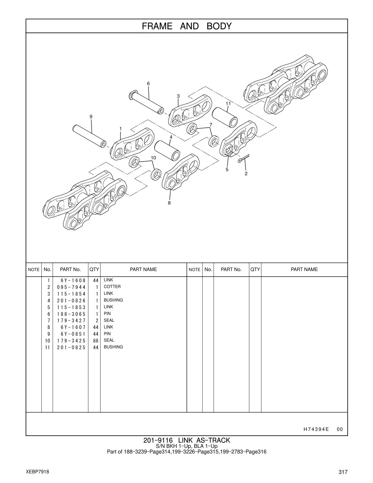 179-3425 SEAL CAT parts manual diagram