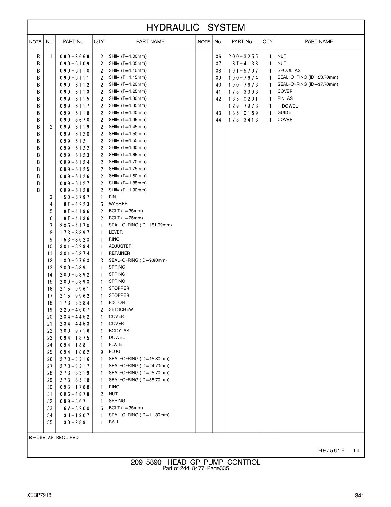150-5797 - PIN