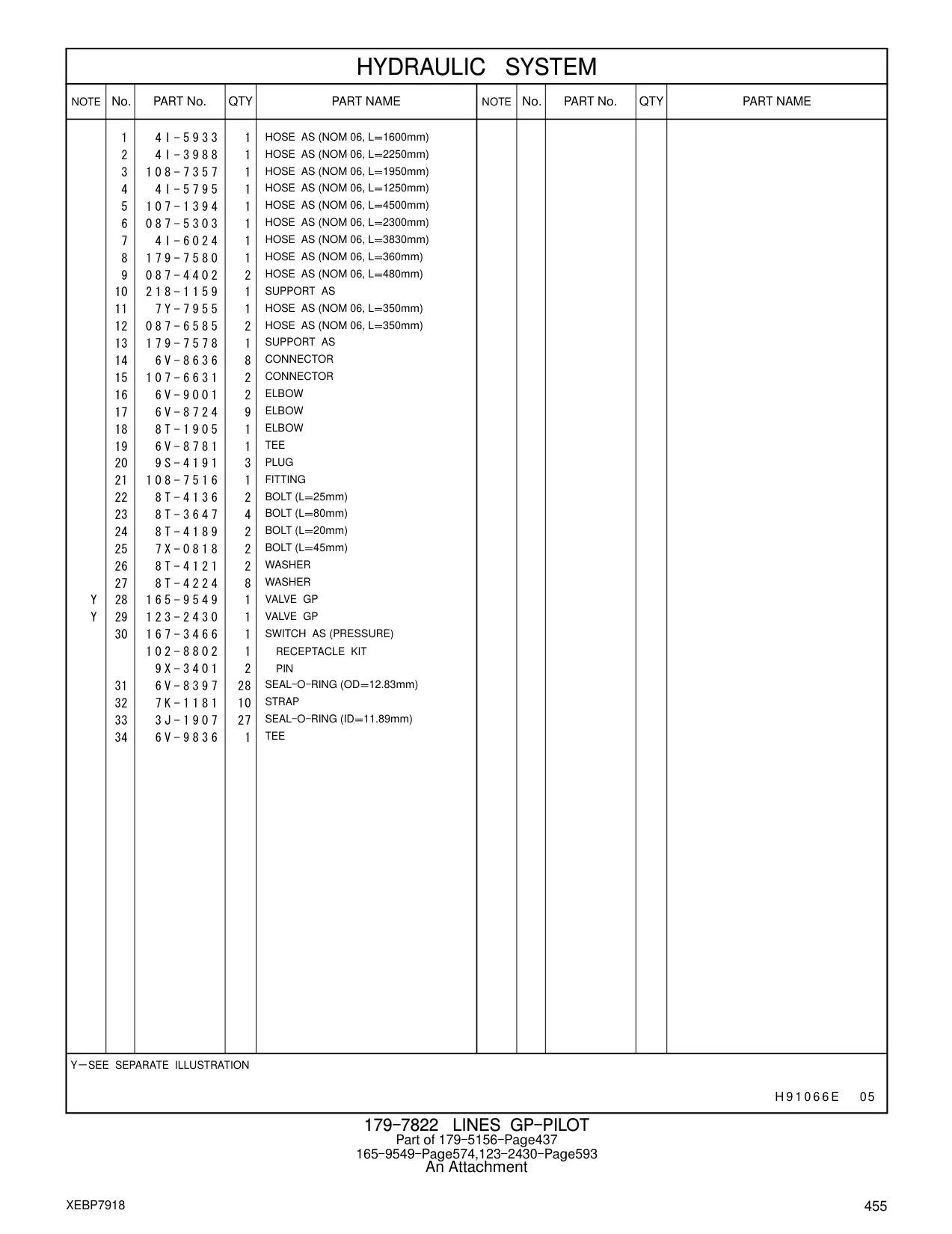 087-5303 - HOSE AS (NOM 06, L=2300mm)