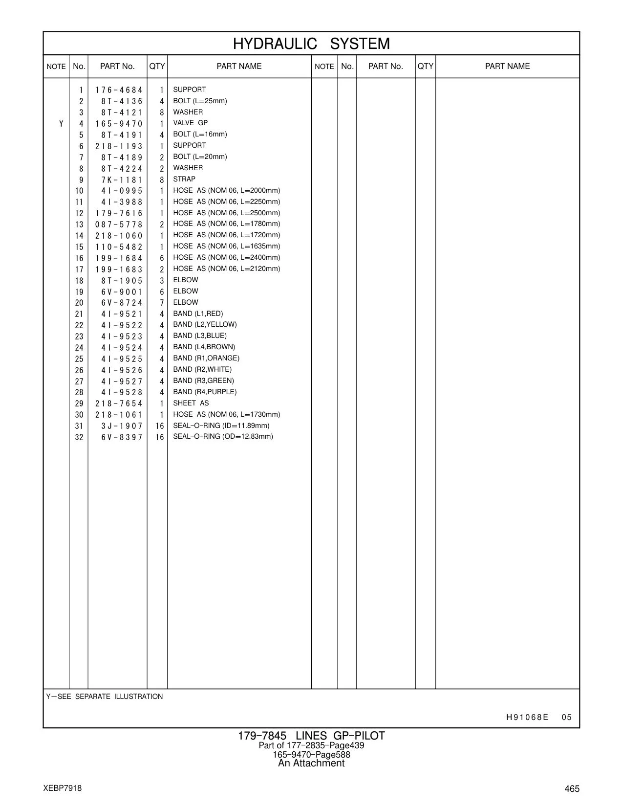 199-1683 - HOSE AS (NOM 06, L=2120mm)