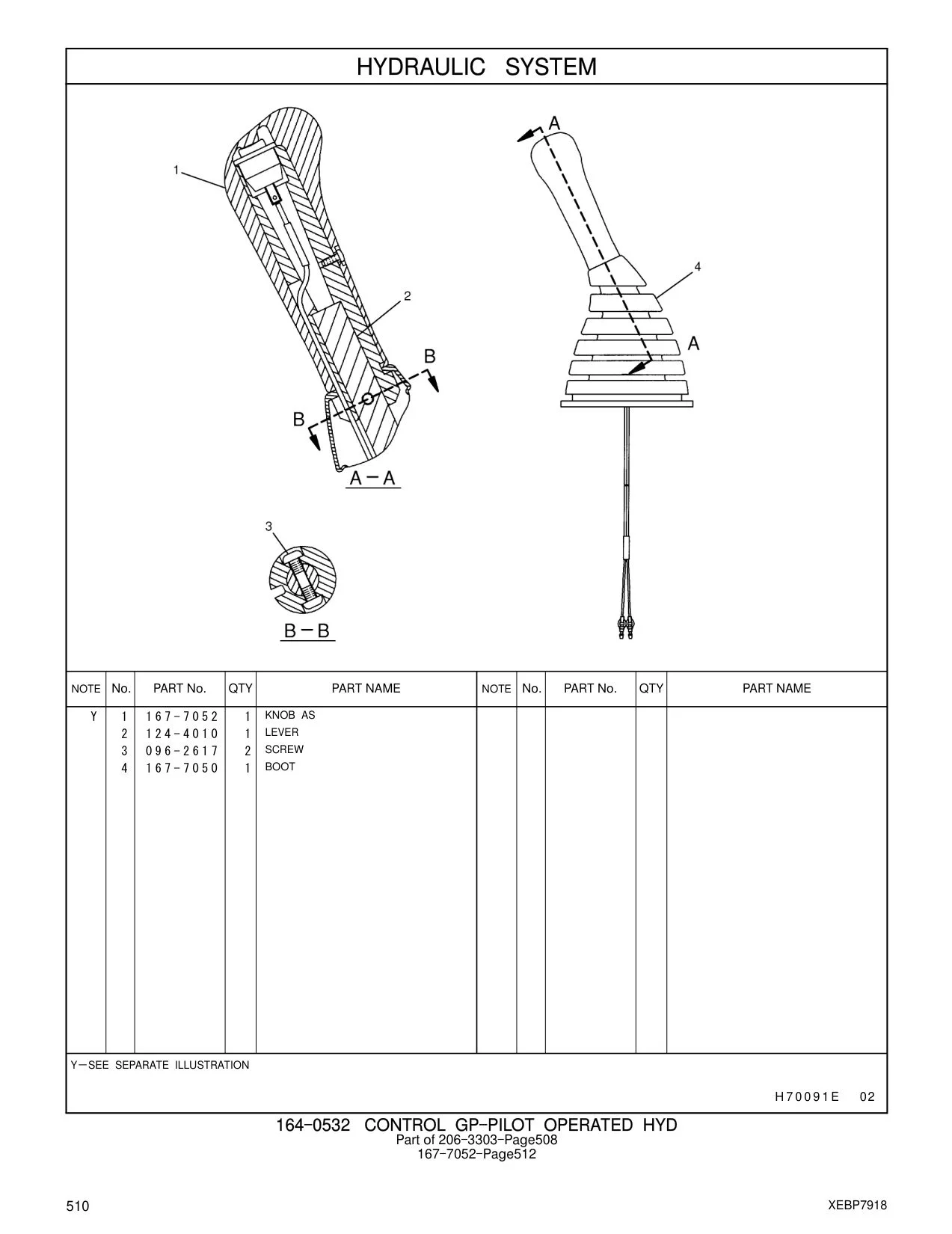 167-7052 - KNOB AS