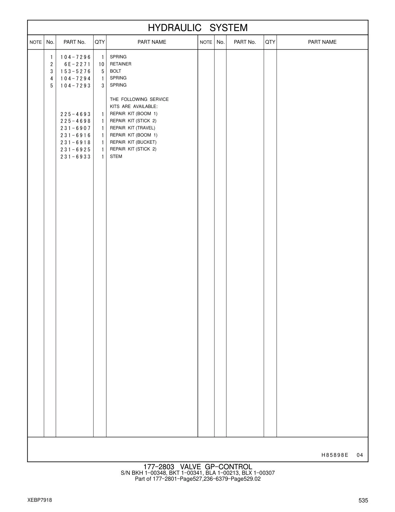 104-7294 - SPRING