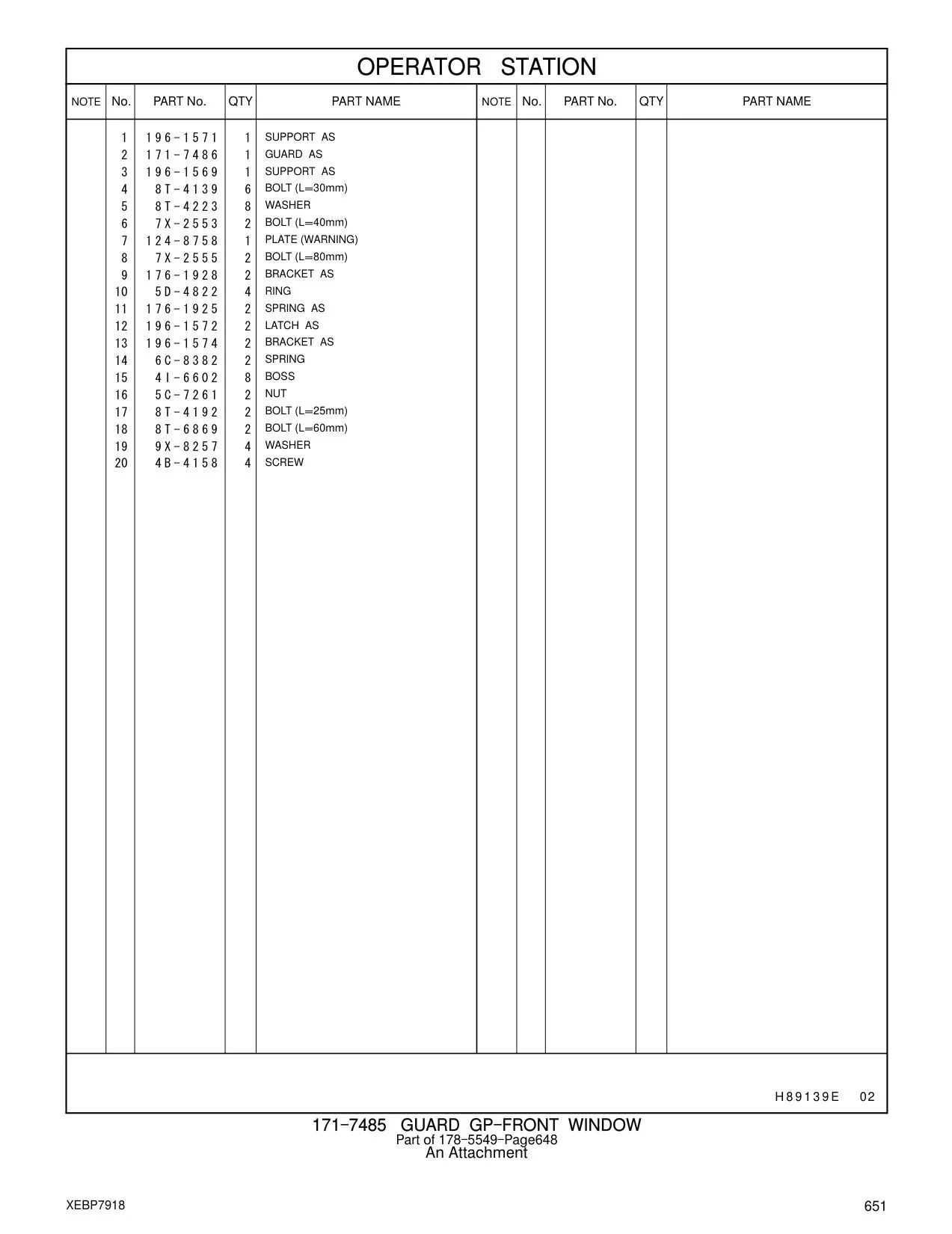 196-1571 - SUPPORT AS