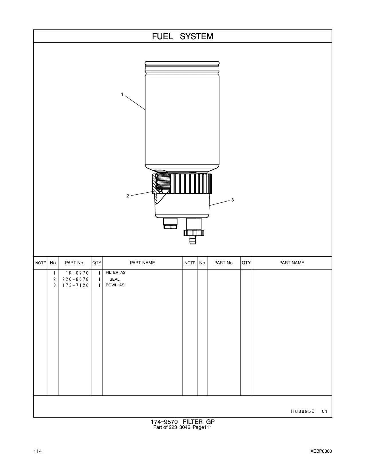 1R-0770 - FILTER AS