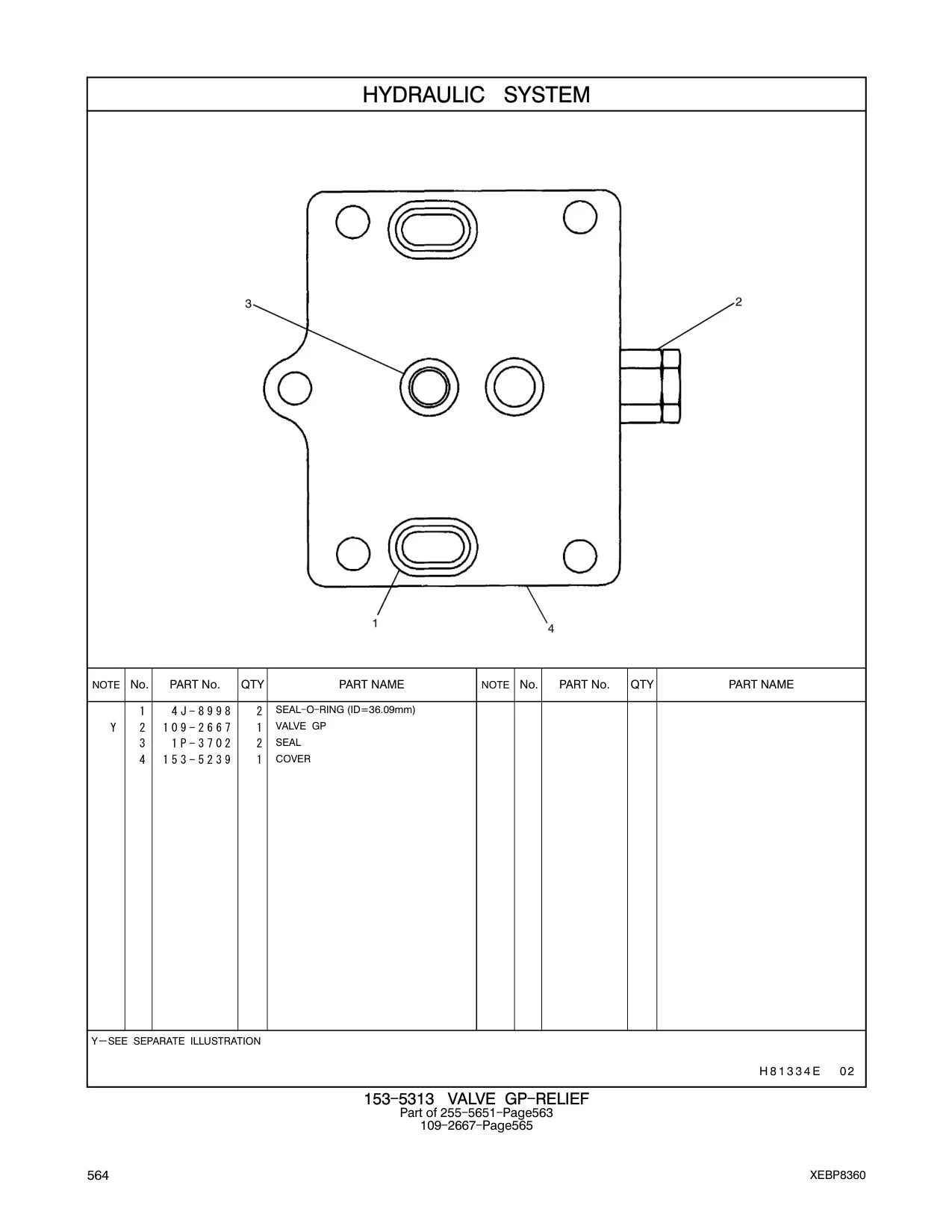 109-2667 - VALVE GP